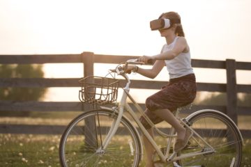 person-fence-girl-bicycle-bike-cyclist