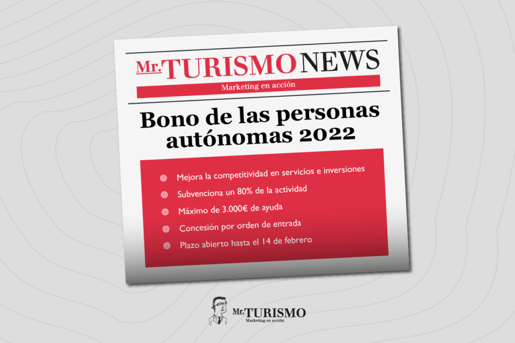 Subvención del bono de las personas autónomas